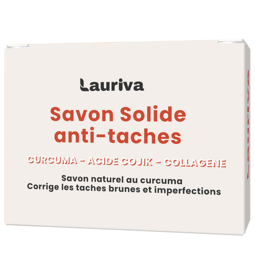 Savon Anti-Tâches Au Curcuma