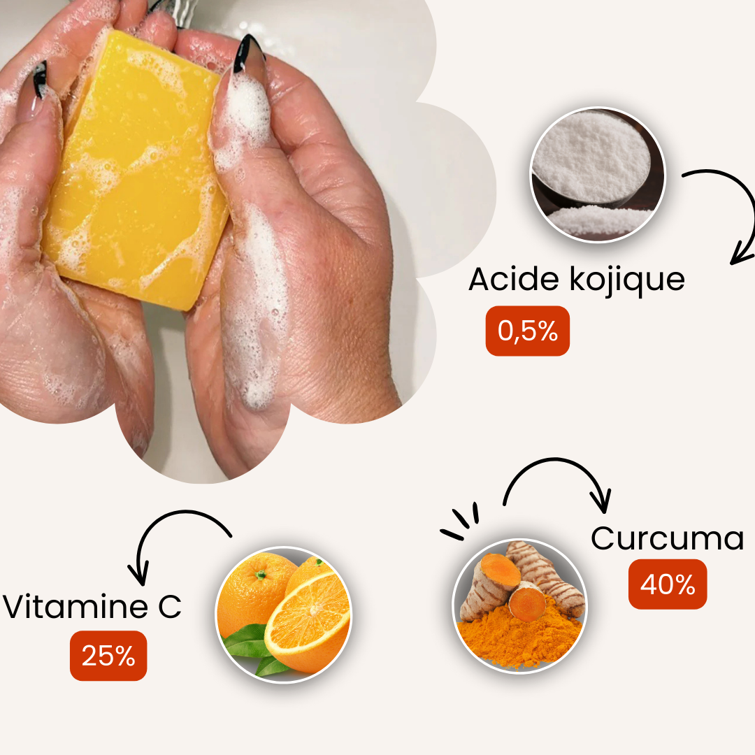 Savon Anti-Tâches Au Curcuma